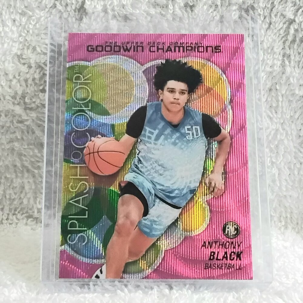 5/$20 Mint 2023 UD Goodwin Champions Anthony Black Pink Wave Rookie Card SCP-97!